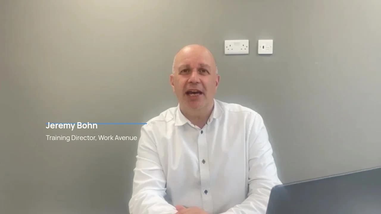 Jeremy Bohn, Training Director at Work Avenue